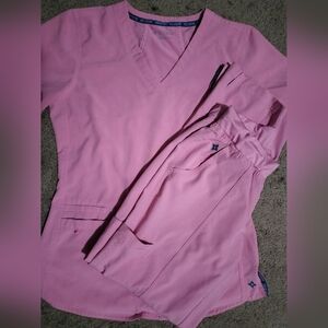 *SOLD* Med couture Scrub Set